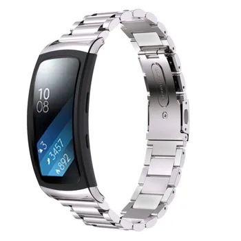 Ktab Watch Band Združljiv Samsung Prestavi Fit2 / Prestavi Fit2 Pro iz NERJAVEČEGA JEKLA POVEZAVO ZAPESTNICA Trak Samsung SM-R360 & SM-R365 7034