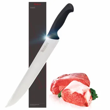 Šaša Carving Nož za Rezanje - SP Serije - nemški Visoko vsebnostjo Ogljika Kuhinjski Nož iz nerjavečega jekla - Ergonomski Črn Ročaj - 12