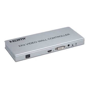 HDMI Video Steno Procesor 1080P Video Steno Krmilnik 2x2 HDMI/DVI vhod podporo 7 preplete načini 1x1 1x2 1x4 2x1 2x2 3x1 4x1 71064