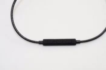 1 Kos Črna Nadomestni Kabel Kabel Skladu z Mic za AKG K490NC K495NC N60NC N60 NC Slušalke Slušalke Slušalke 71858