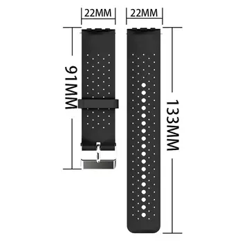 Trajno Watch Trak Občutljivo Oblikovanje Silikona Nastavljiv Šport Watchband Zapestnica Pasu za Polar Vantage M Smartwatch 72037