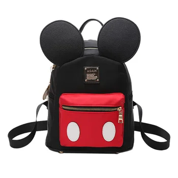 2019 nove Disney plišastih igrač vrečko srčkan Mickey Minnie nahrbtnik ženske najlon študent vrečko 72785