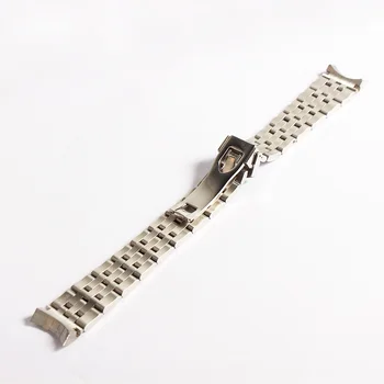 20 mm 21 mm Moške iz Nerjavečega Jekla Watch Trak Za Tudor srebrna Kovinski Sponke Watchband Zapestnica 73959