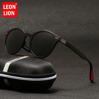 LeonLion 2021 Retro Sončna Očala Moških Polarizirana Sončna Očala Moških Luksuzne Blagovne Znamke Sončna Očala Moški/Ženske Ogledalo Kvadratnih Gafas De Sol Hombre 74466