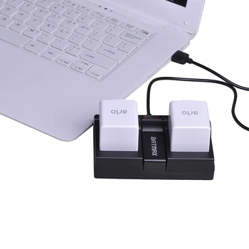Dvojno USB Arlo Polnilnik Postaja Dvojno Baterije za ponovno Polnjenje Polnjenje Postajo Zamenjava za Arlo Pro/Pro 2/Go Fotoaparat 74876