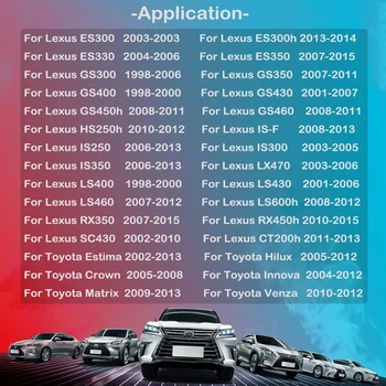 Samodejno Prestavna Ročica Za Lexus RX350 RX450h IS250 IS350 ES300 ES350 GS300 GS350 LS460 LS430 LS600h Plating Oreh