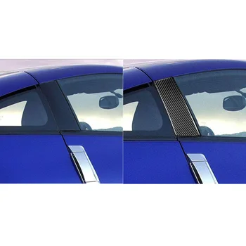 Za Nissan 350Z Z33 2003-2009 Ogljikovih Vlaken B Steber Zajema Nalepke Okno Goalpost Dekorativni Prilepite Na Spremenjen Avto Dodatki