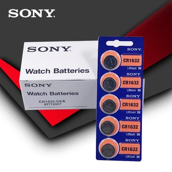 20pc Sony Original CR1632 Gumb Celično Baterijo Za Gledanje Avto Daljinski Ključ cr 1632 ECR1632 GPCR1632 3v Litijeva Baterija