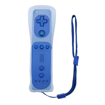 Brezžični Daljinski upravljalnik za Wii vgrajenim Motion Plus Gamepad s Silikonsko Primeru senzor gibanja 2018 77740
