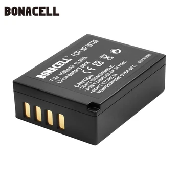 Bonacell 1400mAh NP-W126 NP W126 NPW126 Nadomestna Baterija za Fujifilm FinePix HS30EXR HS33EXR HS50EXR X-A1 X-E1 X-E2 X-M1 L50 78127