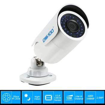 OWSOO HD 1080P AHD Analogni Nadzor Ir Kamera 1080P High Definition AHD CCTV Kamere Varnost na Prostem Bullet Fotoaparat