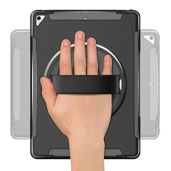 KQJYS Tablet z Roko Primeru Za Apple iPad Pro za 12,9 palčni 2017 Težka Oporo Pokrov ležišča Shockproof Oklep Primeru 8152