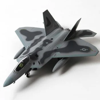 1/100 obsega ZDA Ameriška Mornarica Vojske F22 borec letalo letalo modeli odrasle otroke, igrače, darila za prikaz prikaži zbirke