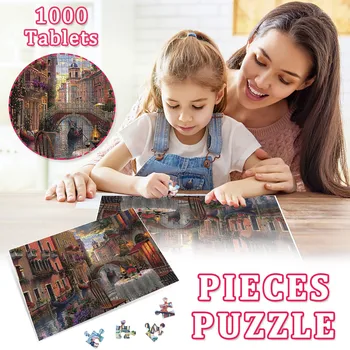1000 Veliko Odraslih In Otrok Puzzle Festival Darilo Virtualni Puzzle Božič Lesene Sestavljanke Za Odrasle Otroke Božič Igrače 82768