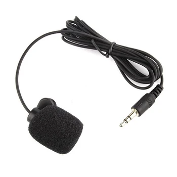 Podofo 3,5 mm Univerzalni Prenosni Mini Mikrofon Mikrofon za prostoročno telefoniranje Clip na Mikrofon Mini Audio Mikrofon Za Avto Radio Lound Zvočnik 82944