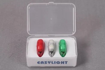 EasyLight LED Položaj Svetlobe Mobilno Navigacijsko Lahka Različica 2 za RC Letalo Del (Rdeča Zelena Bela LED) 3pcs/set