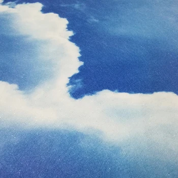 Moderne 3D Fotografije za Ozadje Modro Nebo In Beli Oblaki Steno Papirjev Doma notranjo Opremo Dnevna Soba, Strop Lobi Zidana Ozadje 84107