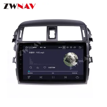 360 Kamere Android 10system Avto Multimedijski Predvajalnik Za Toyota Corolla 2006-2013 GPS Navi Radio stereo IPS, zaslon na Dotik, vodja enote 8546