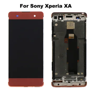 JIEYER Za Sony Xperia XA LCD-Zaslon, Zaslon na Dotik, Računalnike Skupščine F3111 F3113 F3112 Pantalla Zamenjava Za SONY LCD-XA 8580