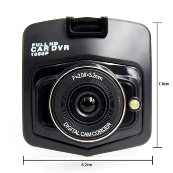 Novi Sprednji Mini Kamera Avto DVR Kamera Polno 1080P Video, Registrator Parkiranje Diktafon G-senzor Noč Dash Cam avto dodatki 85940