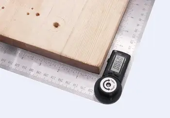 2 V 1, 200mm Digitalni Kota Vladar Finder Meter Merilnikom. Inclinometer Goniometer Elektronski Kota Profil iz Nerjavečega Jekla 86159