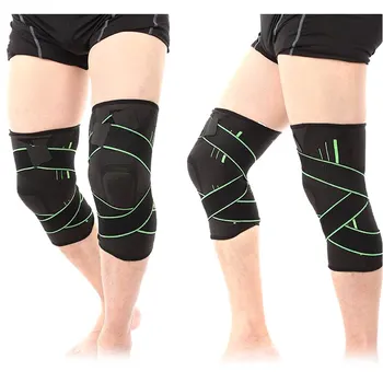 Podpora kolena Strokovno Protectives Šport Kolena Pad na Prostem Teče Ščitniki za Kolena Oranžna M/L/XL