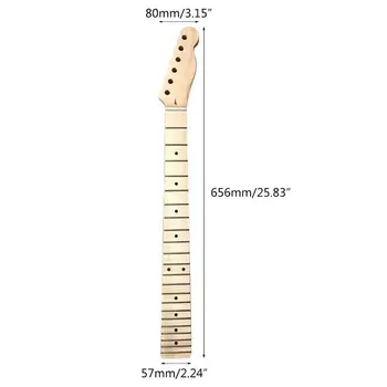 TL Električna Kitara Vratu Ročaj 22 Prečke Javor Palisander Fretboard za Glasbene Instrumente Luthier Pribor Kompleti 8858
