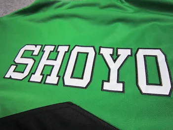 Suramu Danku Shoyo Visoko Šolo Št. 4 Fujima Kenji Zelena Košarkarske Ekipe Plašč Cosplay Dolg Rokav Vezenje Šport Jakna