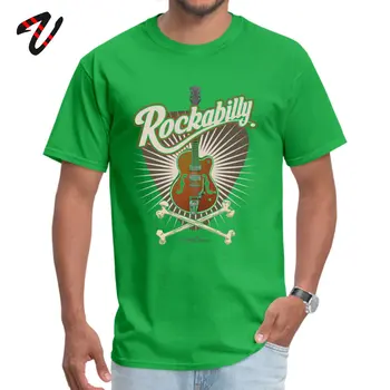 Po meri Rockabilly Kitaro, T-majice za Moške 2019 Najnovejše Poletje/Jesen Krog Vratu Programer Film Rokav T-majice, T-majice 90677