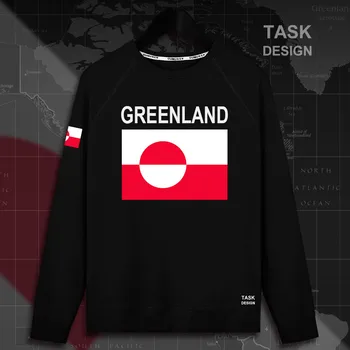 Grenlandija GRL Kalaallit Nunaat Datoteke Inuitščina Greenlander GL moški pulover s kapuco puloverji s kapuco moški majica ulične oblačila 92456
