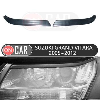 Za Suzuki Grand Vitara 2005 - Suzuki obrvi žarometi veke styling trim nalepke kritje obrvi veke okraskov iskanje 9506