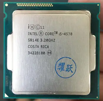 Intel Core i5-4570 i5 4570 Procesor Quad-Core LGA1150 CPU Desktop deluje pravilno Desktop Processor 97164