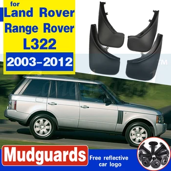 Spredaj Zadaj Blato Zavihki MudFlaps Splash Stražar Fender Blatnika Primerni Za Land Rover Range Rover L322 Modi 2003-2012 Dodatki