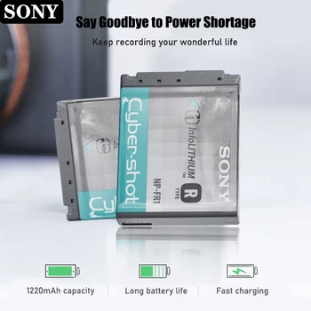 SONY Original 3,6 v NP-FR1 NP FR1 NPFR1 1220mah Litijeva Baterija za ponovno Polnjenje DSC P100 P200 P150 P120 T30 G1 V3 T50 Fotoaparat Celice 9850