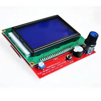1set/veliko 12864 LCD Rampe Smart Deli RAMPE 1.4 Krmilnika na Nadzorni Plošči LCD 12864 Monitor Motherboard Moder Zaslon Modul