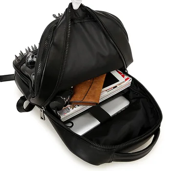 Ogenj skull glave 3D ramenski nahrbtniki okostje tiskanja šolske torbe za najstnike punk stil dan nazaj paketi mens potovanje vrečke