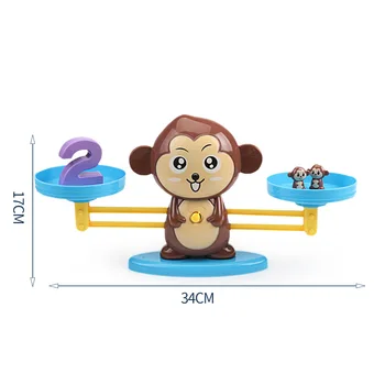 Nova Matematika Aritmetično Igrače Bilance Math Igre Zabavno Učne In Izobraževalne Otroci Igrače Opica/Pes Saldo Odbor Za Fant Dekleta Darilo