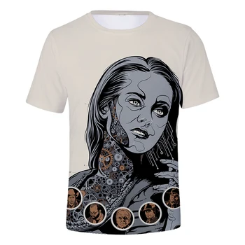 Ženske/Moški T-shirt 3D Westworld Poletje Slog T Shirt Visoke Kakovosti Prosti čas, Moda Udobno Tee Unisex Majica Plus Velikost