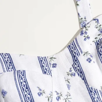 Poletje žensk camisole priložnostne cvet tiskanja slim camisole