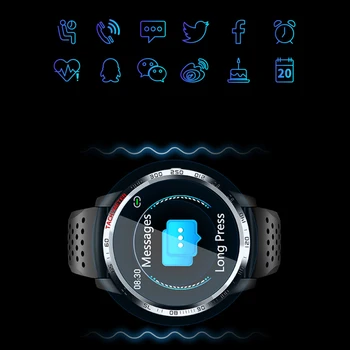 KaiHai EKG+SSF+SpO2 smartwatch kisika v Krvi, Health monitor pametno gledati štoparica Srčni utrip, alarm, Odštevalnik za android, iphone