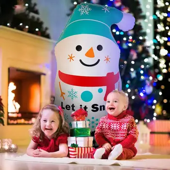 2021 Božič Napihljivi Snežaka Mešalniku Pvc Santa Dekoracijo Rekviziti Sandbag Igrače Na Prostem Vesel Božič Darila Dom Dekor Lutka