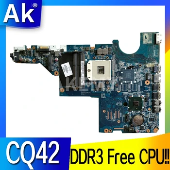 Akemy Glavni odbor 595184-001 Za HP CQ42 CQ62 G42 G62 Prenosni računalnik z matično ploščo HM55 DDR3 Prosti CPU!!