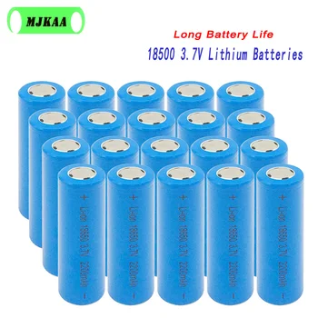 8PCS MJKAA Vroče Prodaje 18650 3,7 V 2200mAh Visoko zmogljiva Akumulatorska Baterija Glare Svetilka Igrača Litijeve Baterije