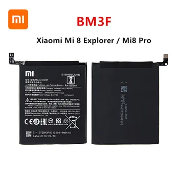 Xiao mi Originalni BM3F baterijo 3000mAh Za Xiaomi 8 Mi Explorer 8/Mi8 Pro BM3F Telefon Zamenjava Baterije +Orodja
