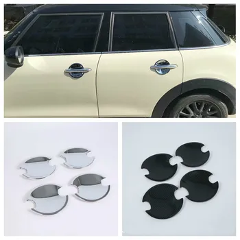 4pc Primerna za BMW mini vrat, zapestje spremembe pribor novi mini cooper mala vrata skledo zaščitni pokrov, vrata ročaj skledo