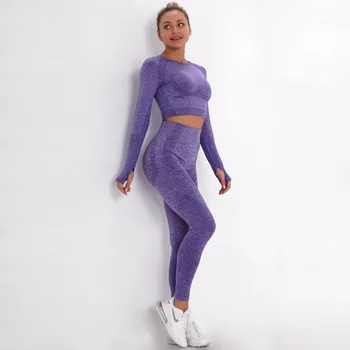 Mindstream Šport Joga Določa Telovadnici Oblačila Uvježbavanje Oblačila, Trenirke Za Ženske Dihanje 2 Delni Set Ženska Lycra Legging Fitnes