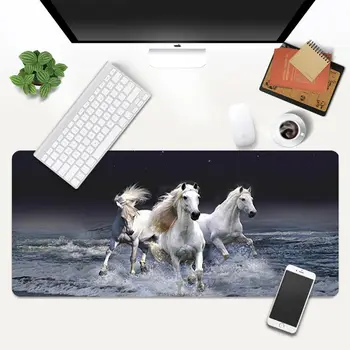 Design Super lepoto konj Naravne Gume Gaming mousepad Desk Mat Gaming Mouse Pad Velike Deak Mat 700x300mm za overwatch/cs pojdi