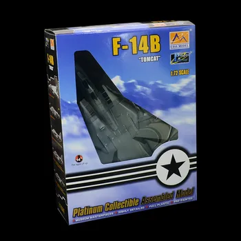 1/72 obsega že vgrajenimi obsega F-14B Tomcat F-14 reaktivno letalo hobi zbirateljske končal plastičnih letalo model