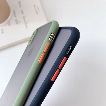CASEIER Shockproof Primeru Telefon Za iPhone 11 Pro Max 8 7 6 6s Plus X XS Max Xr SE 2020 Mehko Silikonsko Zaščito Colores Primeru Strani
