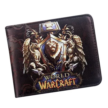 World Of Warcraft Zavezništvo Denarnice ID Kartico Dvo-Krat Torbica Kul Film Igra Torbici